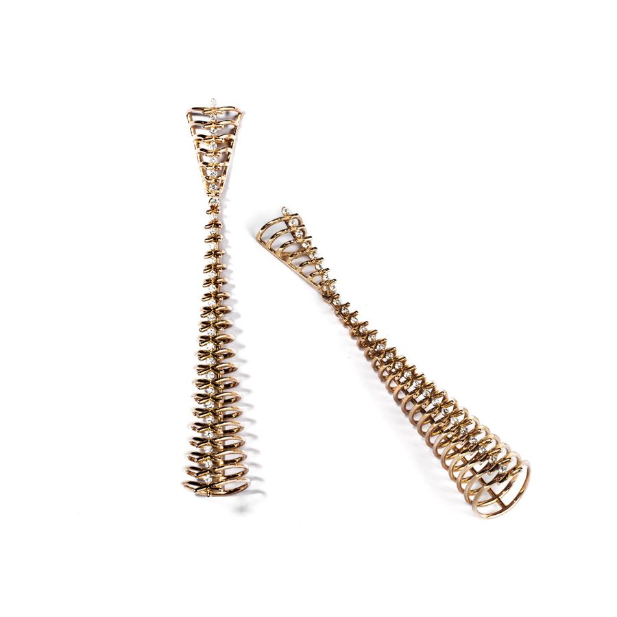'Spinae' cone earrings SPINAE | OR CONI SO E SOAU18 G CT 0,87